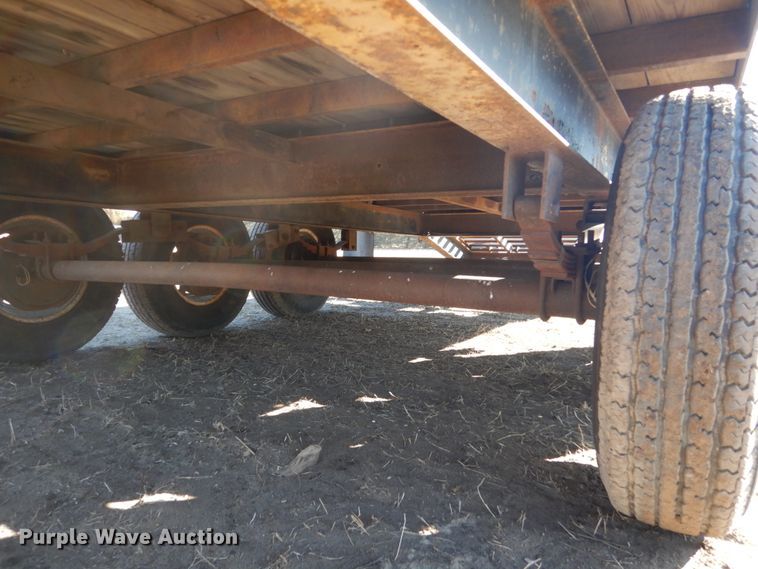 image for item HS9966 1999 Shop built equipment trailer