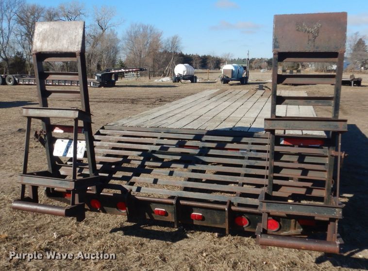 image for item HS9966 1999 Shop built equipment trailer