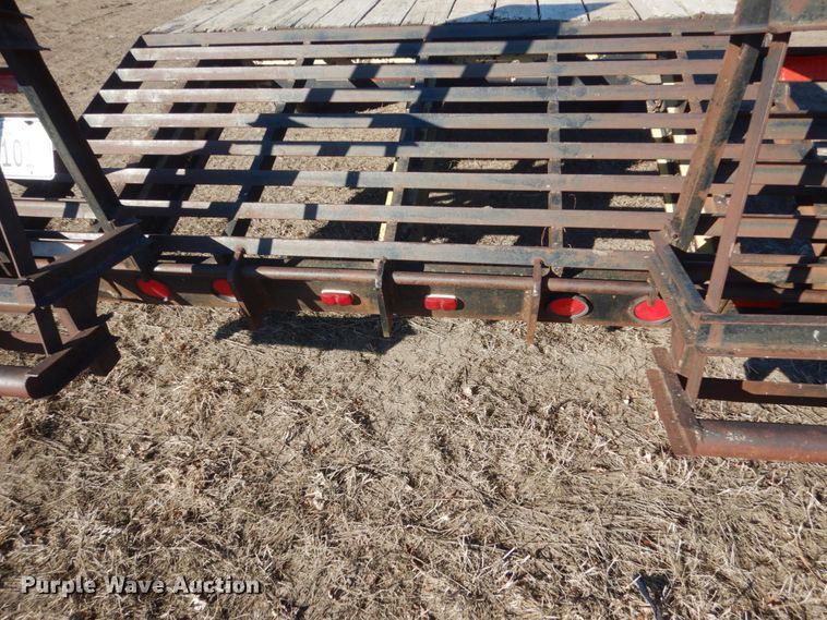 image for item HS9966 1999 Shop built equipment trailer