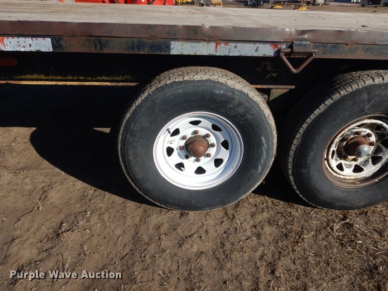 image for item HS9966 1999 Shop built equipment trailer