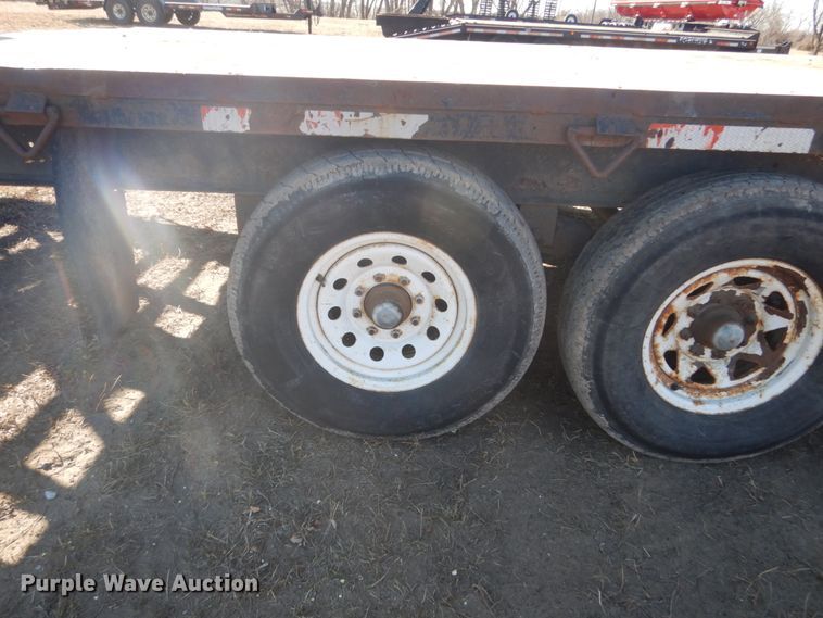 image for item HS9966 1999 Shop built equipment trailer