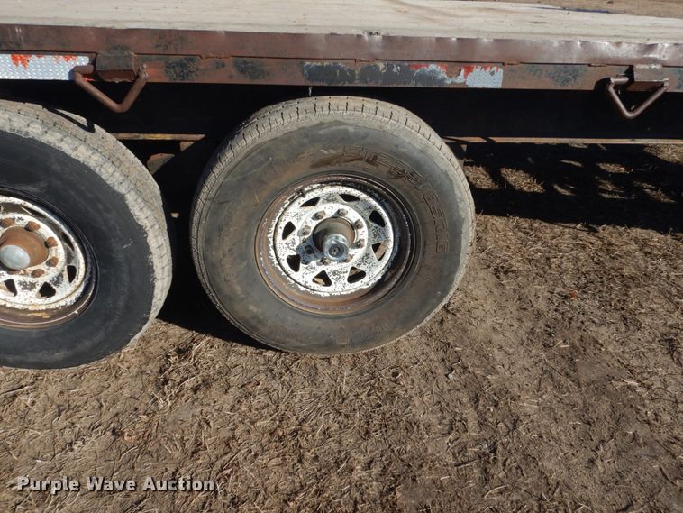 image for item HS9966 1999 Shop built equipment trailer