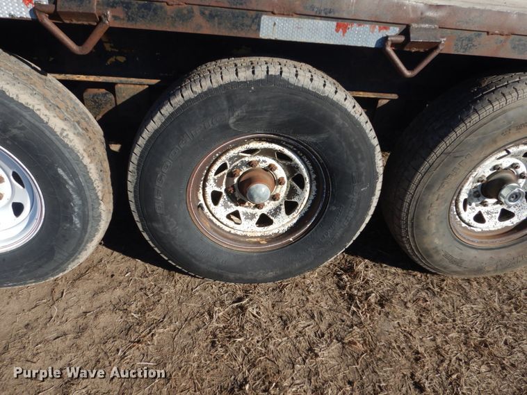 image for item HS9966 1999 Shop built equipment trailer