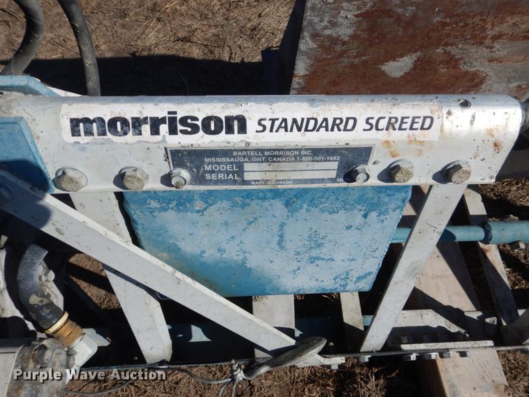 image for item HS9973 Bartell Morrison screed