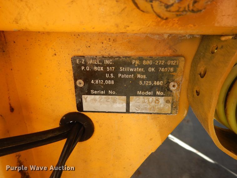 image for item HS9976 EZ Drill 210B horizontal drill