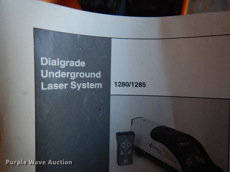 image for item HS9978 Spectra Precision Dialgrade underground laser
