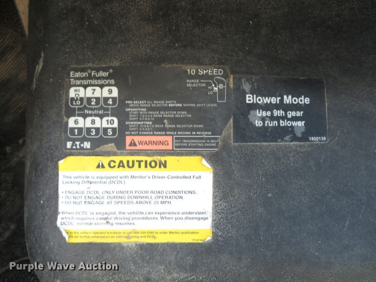 image for item HV9631 2006 International 7600  hydrovac truck