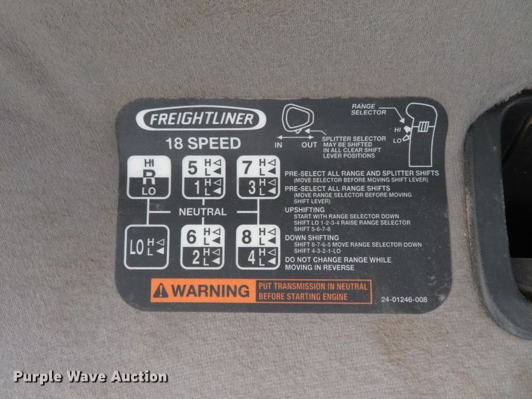 image for item HV9632 2009 Freightliner Business Class M2  hydrovac truck