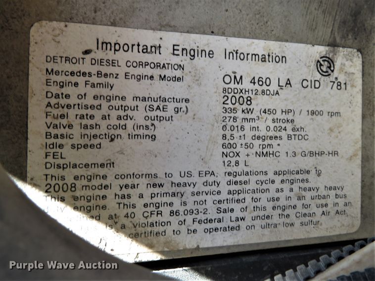 image for item HV9632 2009 Freightliner Business Class M2  hydrovac truck