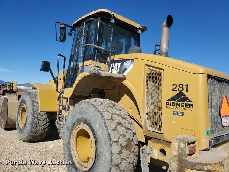 image for item HW9740 2008 Caterpillar 950H  wheel loader