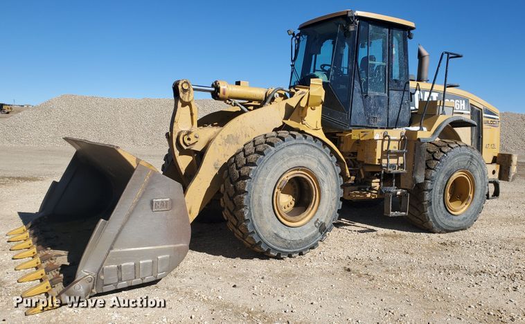 image for item HW9741 2007 Caterpillar 966H  wheel loader