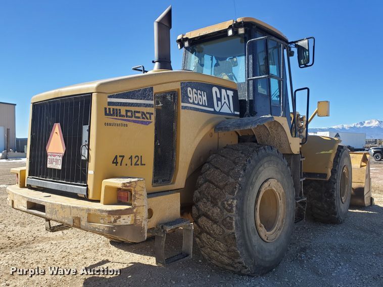 image for item HW9741 2007 Caterpillar 966H  wheel loader