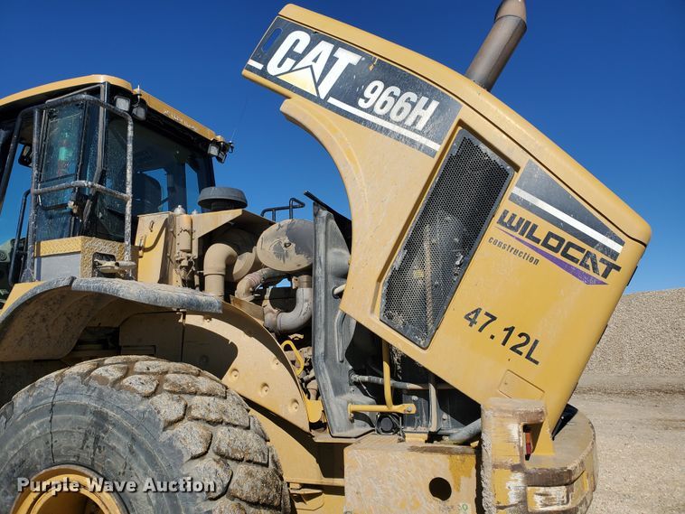 image for item HW9741 2007 Caterpillar 966H  wheel loader
