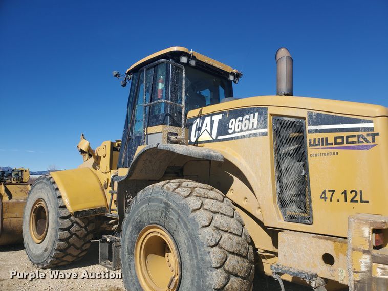 image for item HW9741 2007 Caterpillar 966H  wheel loader