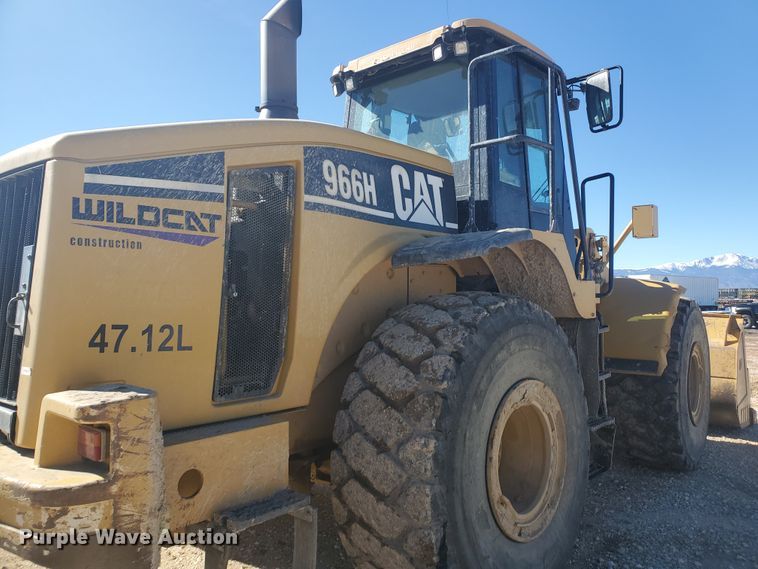 image for item HW9741 2007 Caterpillar 966H  wheel loader