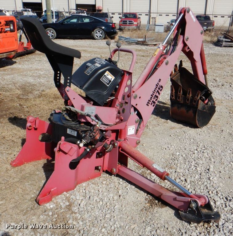 image for item HW9892 Mahindra 3375 backhoe attachment