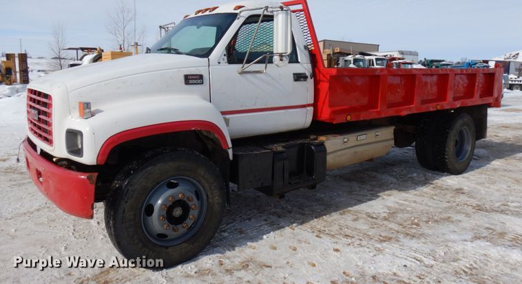 image for item HX9662 1999 GMC C6500  dump truck