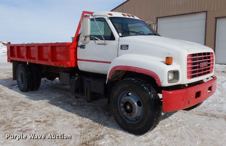 image for item HX9662 1999 GMC C6500  dump truck