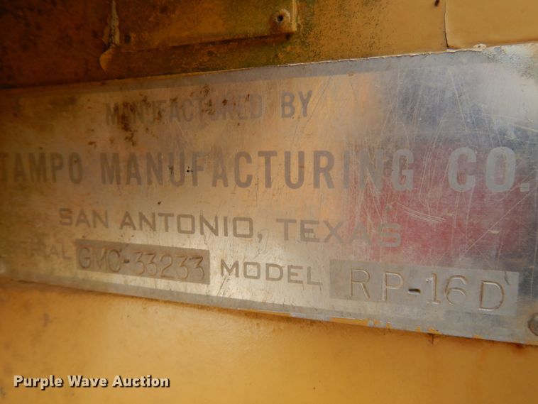 image for item HX9664 Tampo RP-16D  vibratory single drum roller