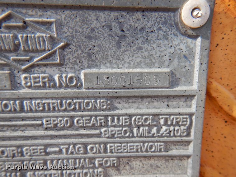 image for item HX9665 1988 Blaw Knox PF150  paver