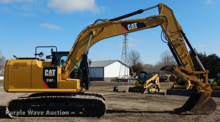 image for item IA9381 2016 Caterpillar 316FL  excavator
