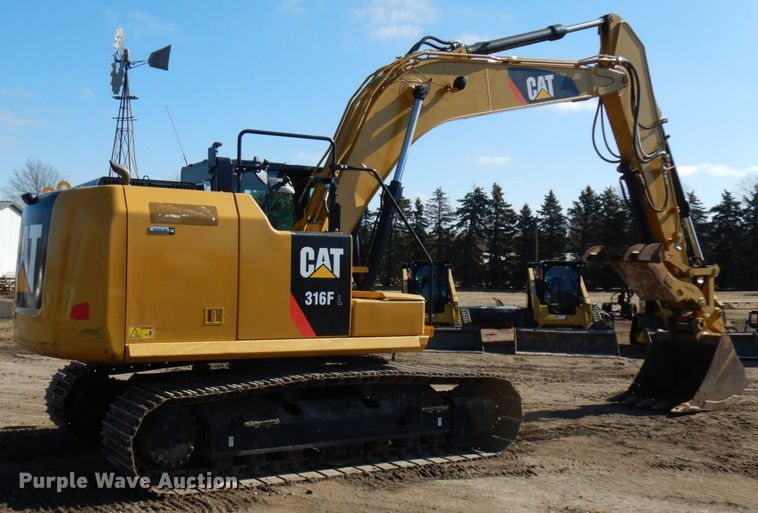 image for item IA9381 2016 Caterpillar 316FL  excavator