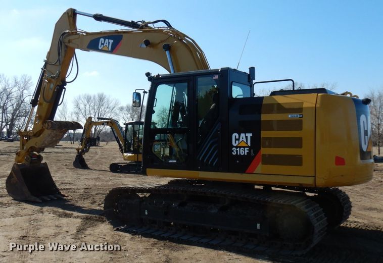 image for item IA9381 2016 Caterpillar 316FL  excavator