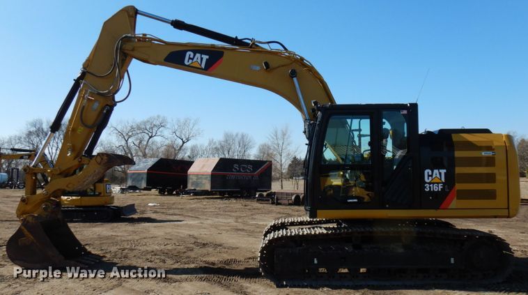 image for item IA9381 2016 Caterpillar 316FL  excavator