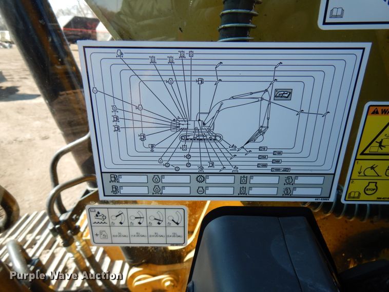image for item IA9381 2016 Caterpillar 316FL  excavator