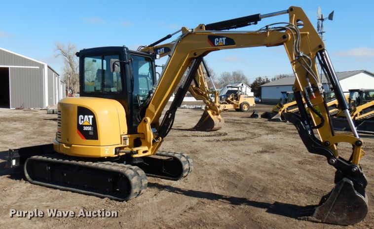 image for item IA9382 2018 Caterpillar 305E2  mini excavator