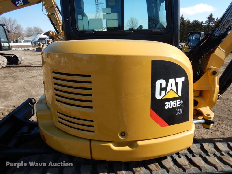 image for item IA9382 2018 Caterpillar 305E2  mini excavator