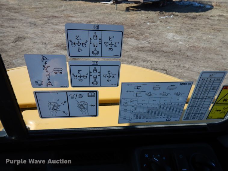 image for item IA9382 2018 Caterpillar 305E2  mini excavator