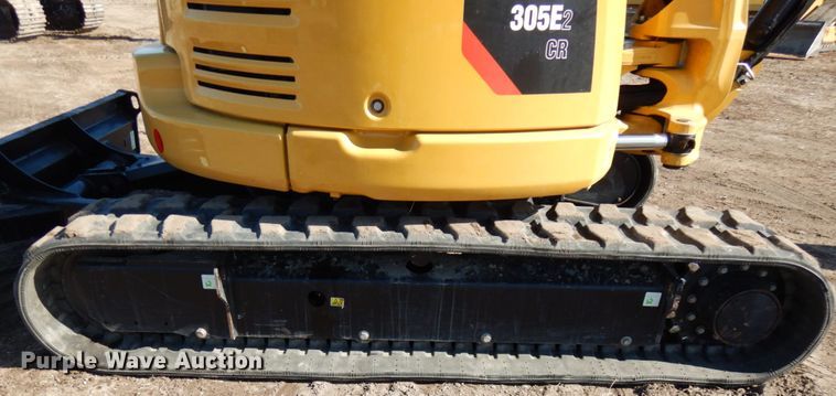 image for item IA9382 2018 Caterpillar 305E2  mini excavator
