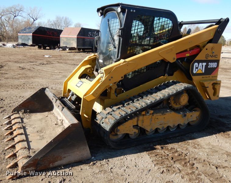 image for item IA9383 2015 Caterpillar 289D  tracked skid steer loader
