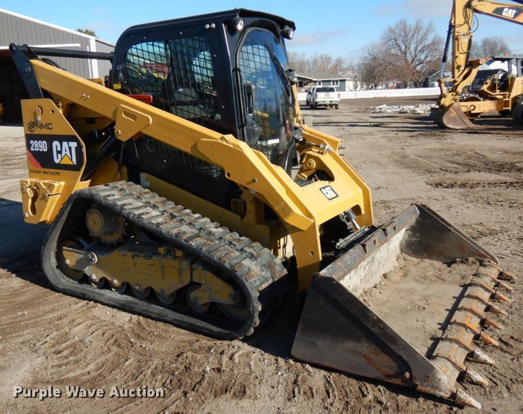 image for item IA9383 2015 Caterpillar 289D  tracked skid steer loader