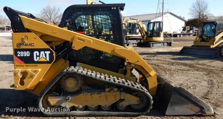 image for item IA9383 2015 Caterpillar 289D  tracked skid steer loader