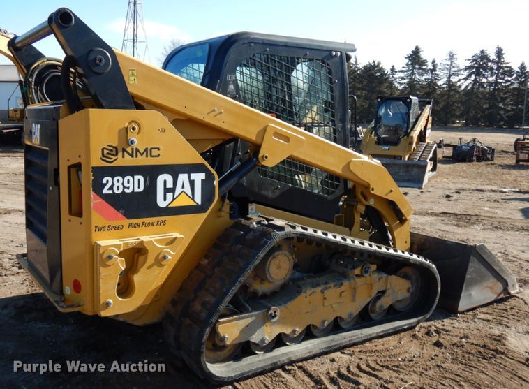 image for item IA9383 2015 Caterpillar 289D  tracked skid steer loader