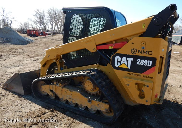 image for item IA9383 2015 Caterpillar 289D  tracked skid steer loader