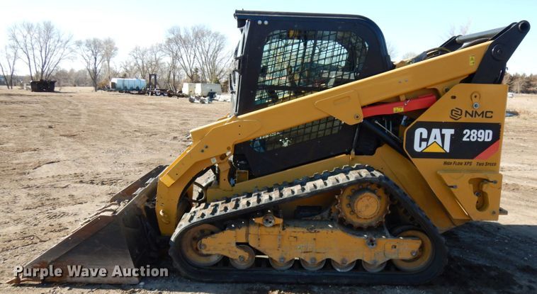 image for item IA9383 2015 Caterpillar 289D  tracked skid steer loader