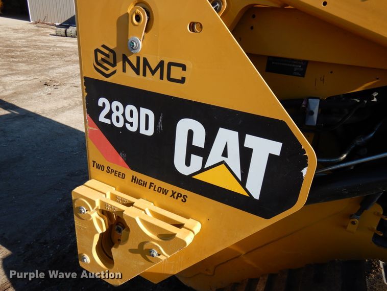 image for item IA9383 2015 Caterpillar 289D  tracked skid steer loader