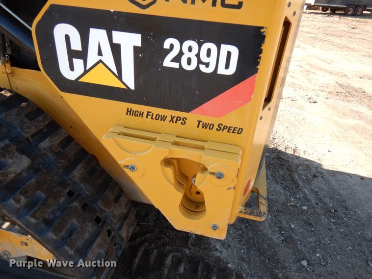 image for item IA9383 2015 Caterpillar 289D  tracked skid steer loader