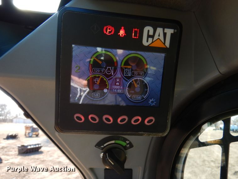 image for item IA9383 2015 Caterpillar 289D  tracked skid steer loader