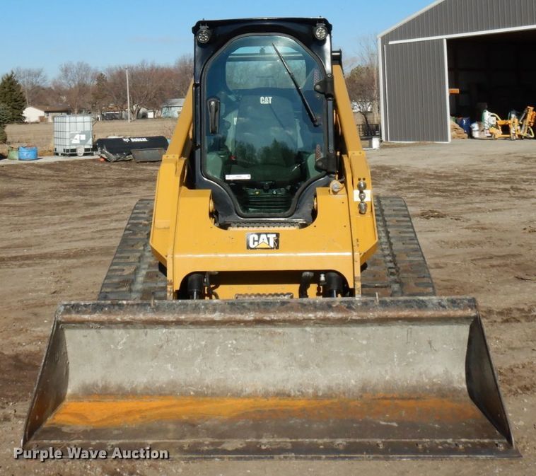 image for item IA9384 2017 Caterpillar 289D  tracked skid steer loader