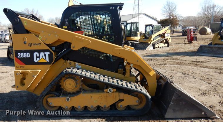 image for item IA9384 2017 Caterpillar 289D  tracked skid steer loader