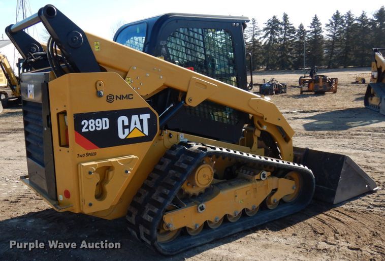image for item IA9384 2017 Caterpillar 289D  tracked skid steer loader
