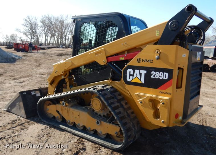 image for item IA9384 2017 Caterpillar 289D  tracked skid steer loader