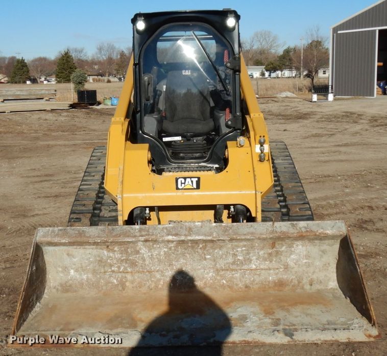 image for item IA9385 2017 Caterpillar 289D  tracked skid steer loader