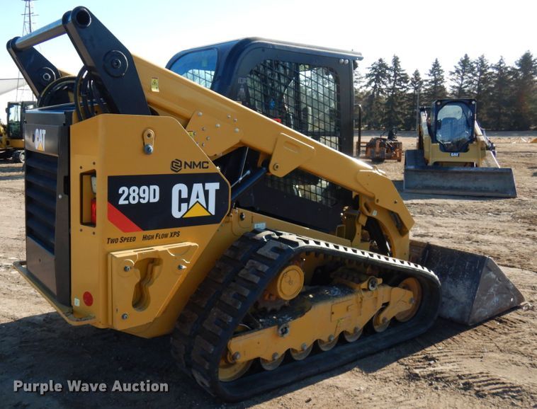 image for item IA9385 2017 Caterpillar 289D  tracked skid steer loader