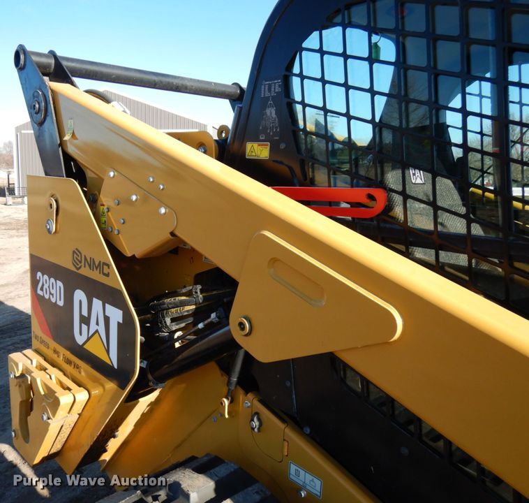 image for item IA9385 2017 Caterpillar 289D  tracked skid steer loader