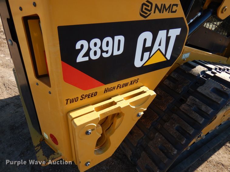 image for item IA9385 2017 Caterpillar 289D  tracked skid steer loader